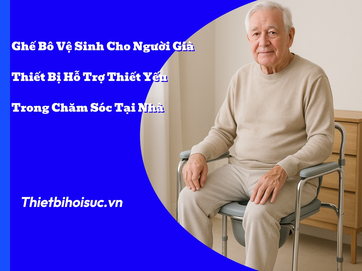 🪑 Ghế Bô Vệ Sinh Cho Người Già – Thiết Bị Hỗ Trợ Thiết Yếu Trong Chăm Sóc Tại Nhà