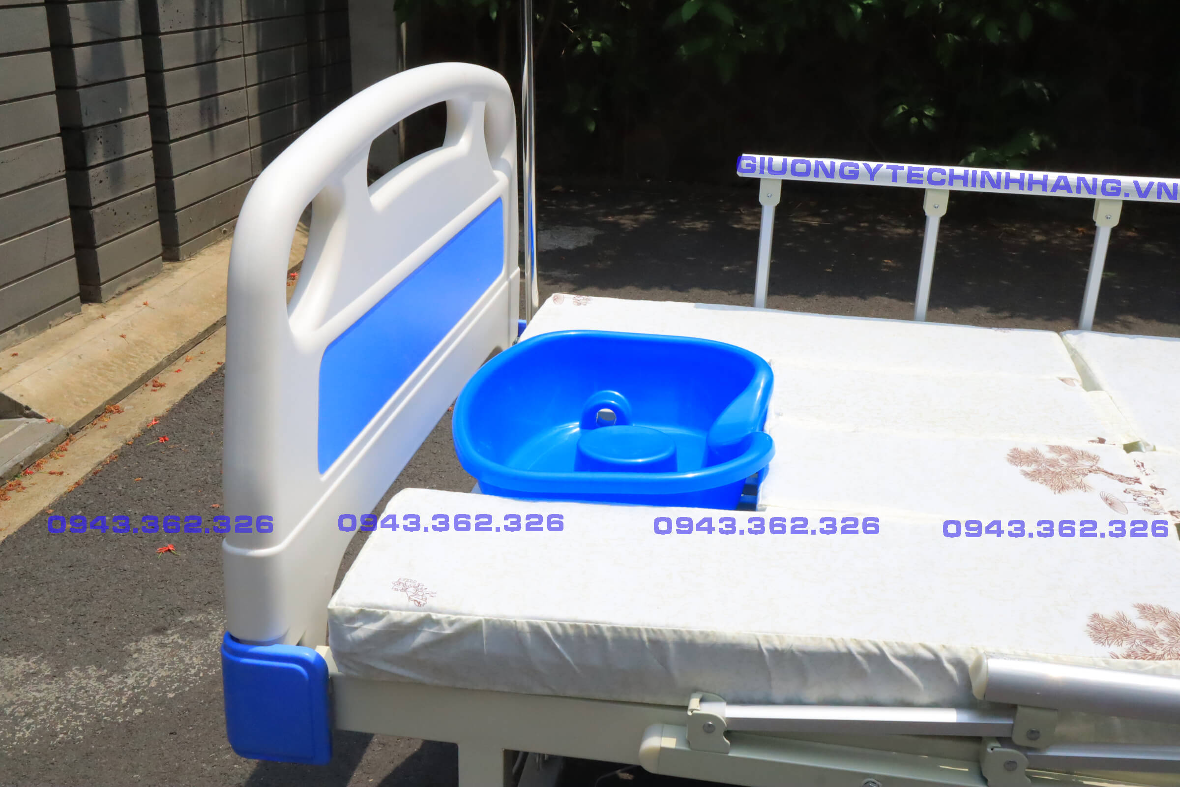 chức năng gội đầu tại giường y tế tay quay lucass