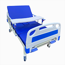 Giường y tế 2 tay quay có bô vệ sinh ZL-SYG2-1