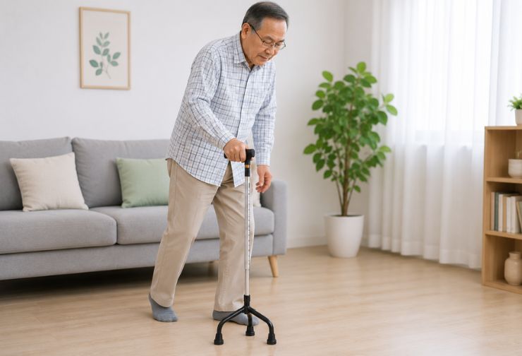 Gậy 3 ch&acirc;n cho người cao tuổi